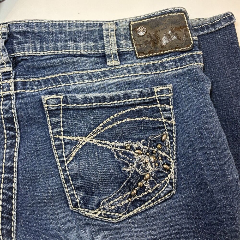 Silver Jeans Tuesday Bootcut Women’s Blue Jeans Size 31x31 Cross Pocket